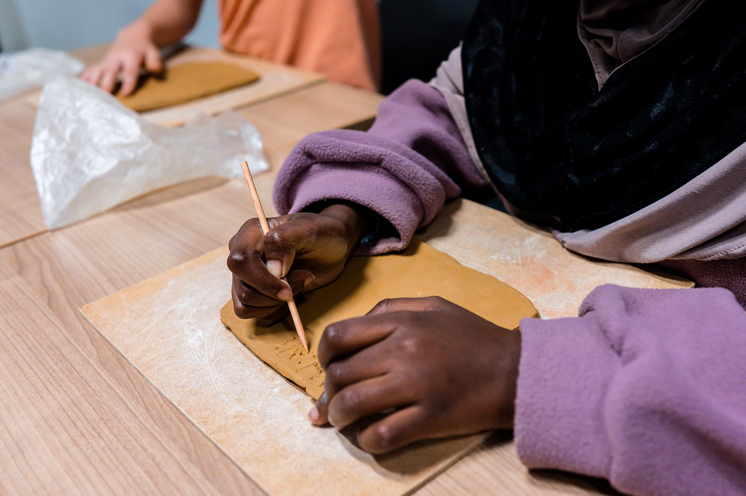 beeldende vorming bij Basisschool Bilal