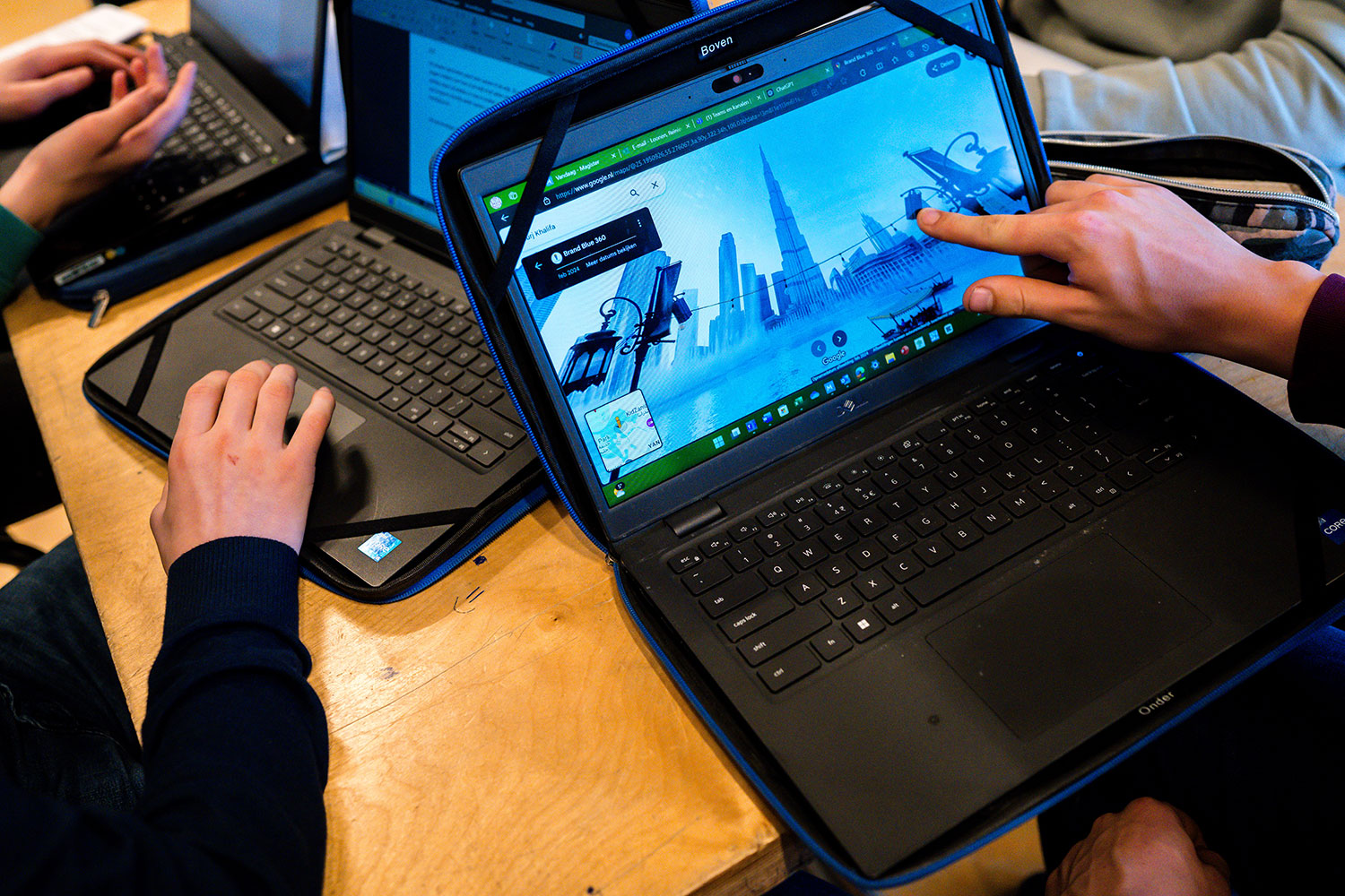 Technasium leerlingen ontwerpen een plek van ontmoeting voor de nieuwe wijk Bovenduist