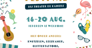NEOS x Kleintjekunst op familiefestival in De Kamers