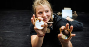 Zien, voelen en horen: kunstbeleving bij de kleinsten